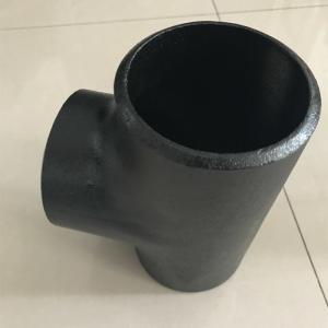 Quality ansi standard black paintting sch40 pipe fitting tee wholesale