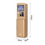 Car Parking Payment Station In-Lane Entry Parking Kiosk With 15inch Touch Screen