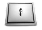 Round Square Type Top Shower 304 Stainless Steel 8" Ultra Thin Top Shower