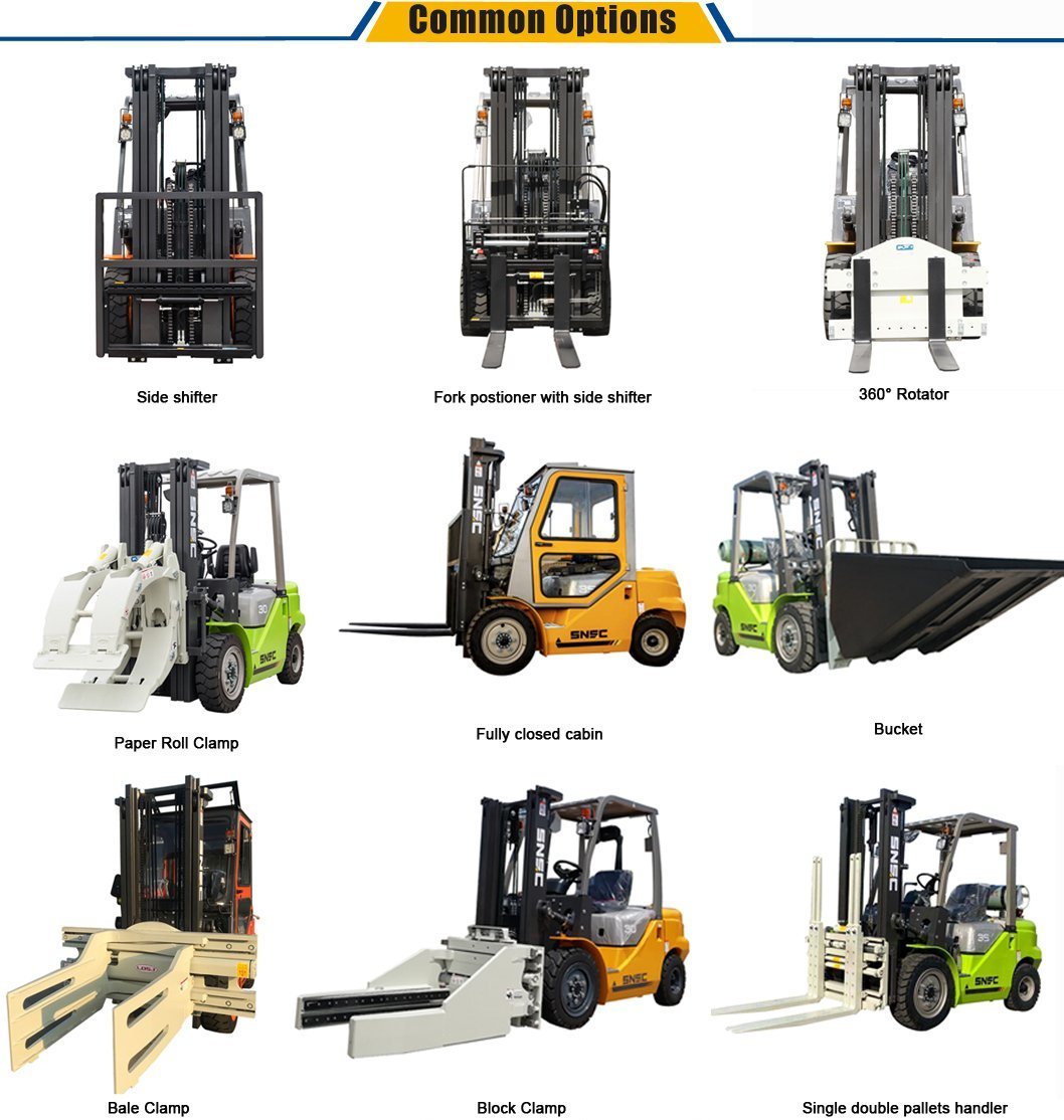 1.5/1.8/2/2.5/3/3.5 Ton LPG Gas Cylinders Gasoline Diesel Forklift