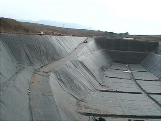 3mm HDPE/LLDPE Film Waterproof Geomembrane for Fish Pool/Landfill Flexible Width 1-8m