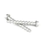 Carefully Crafted M8x75mm Flange Hexagon Head Concrete Screws Stainless Steel