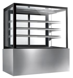 Quality Commercial Glass Cake Display Cabinet , Auto Defrost Cake Display Chiller,1800mm Length and 800L Cake Fridge wholesale