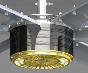 Quality 24FT Ventilation Cooling Down Extra Large HVLS Fans wholesale