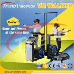 Omnidirectional Video Gaming Virtual Reality Running With Electric System