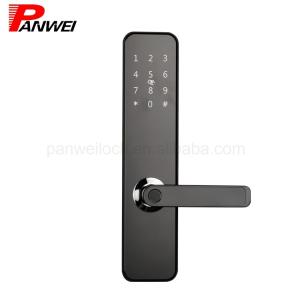 China Home Fingerprint Deadbolt Door Lock , Fingerprint Scanner Door Access System on sale