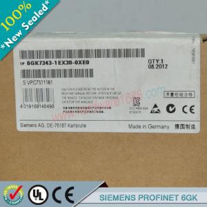 Quality SIEMENS SIMATIC NET 6GK 6GK7343-1GX31-2XE0 / 6GK73431GX312XE0 wholesale