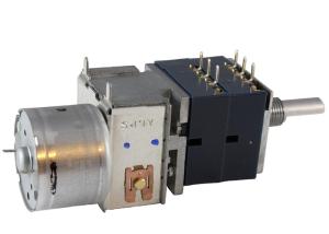 Quality ALPS Engine Stereo RK27 100K Audio Motor Rotary Potentiometer D shaft wholesale