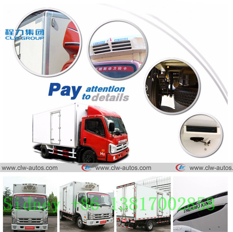JMC 4x2 LHD 5T Small Refrigerator Freezer Truck