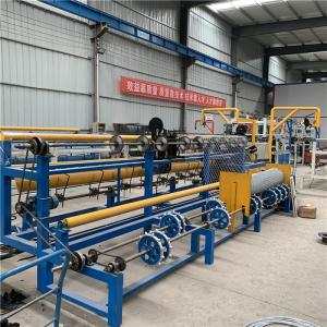 Quality Full Automaticlly Double Wire Chain Link Fence Machine wholesale
