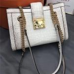 Fancy Genuine Crocodile Belly Skin Female Small Purse Women Flap Bag Exotic