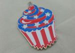 Zinc Alloy Engraving Carnival Medalby Antique Nickel Plating With Color Clown