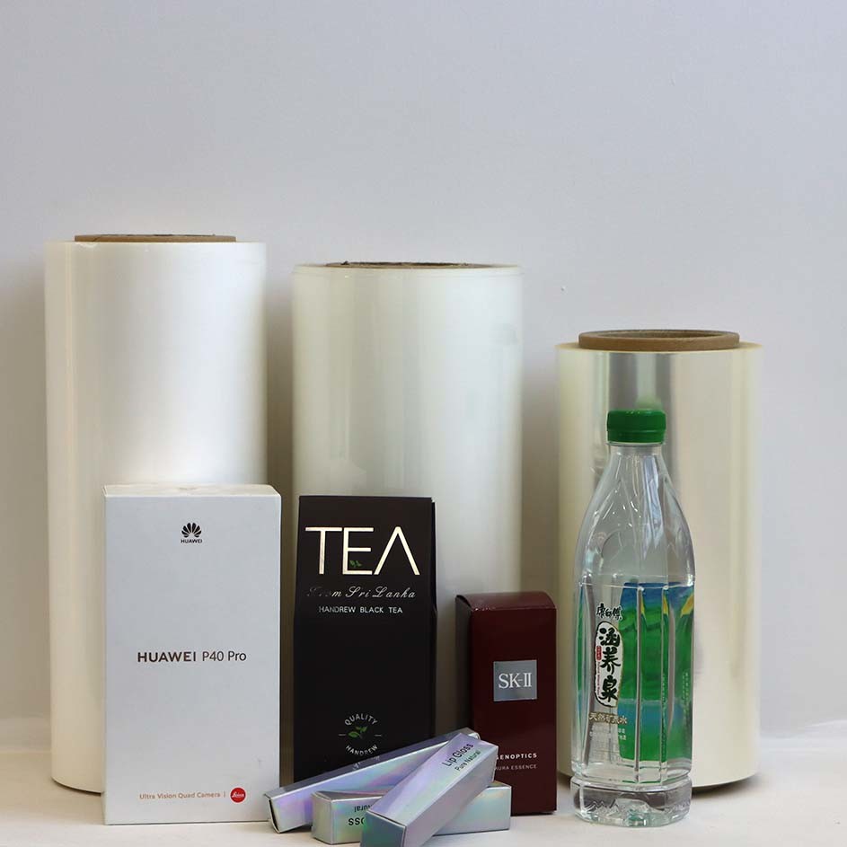 Clear BOPET PET Plastic Protective Film For Thermoforming Electronics Packaging