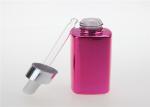 Small Pink Color 20ml 30ml Glass Dropper Bottles Application For Essential Oil