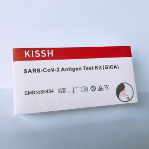 Quality GICA Coronavirus Rapid Antigen Test Kit Rtk Saliva Accuracy wholesale
