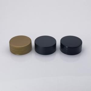Quality Smooth Striped Surface Plastic Bottle 38MM Screw Cap wholesale