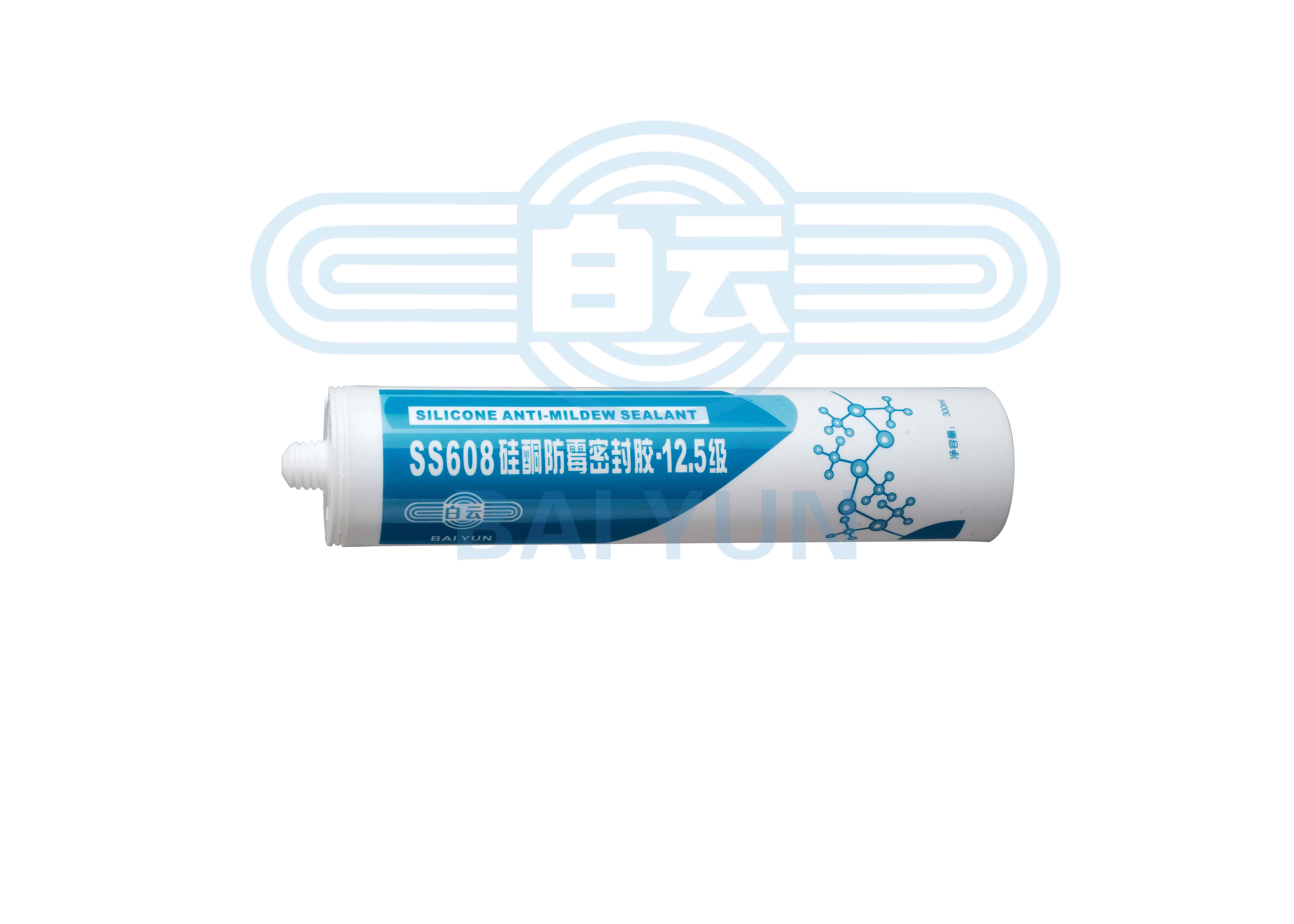 SS608 GB Anti Fungal Silicone Sealant Silicone Kitchen And Bathroom Caulk