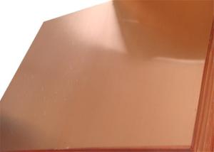 Quality C12000 C12200 Oxygen Free Copper Plate , Phosphorous Deoxidized Red Copper Sheet wholesale