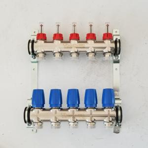 Quality Stainless Steel Underfloor Heating Manifold for HVAC Systems Floor Heating Systems wholesale