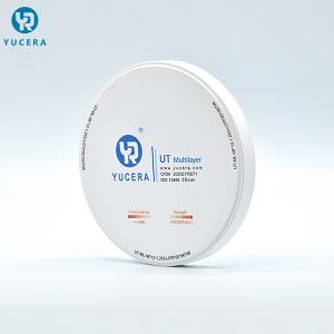 Quality Dental Lab Materials UT 49% Translucent Zirconia Blocks wholesale