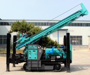 Quality Hot sale 280m drilling depth hydraulic diesel crawler hydraulic water well drilling rig machine wholesale