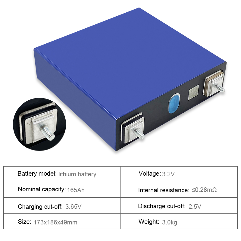 Rechargeable Lithium Iron Phosphate Battery Deep Sycle 3.2V 165Ah 200Ah