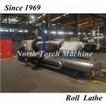 Horizontal Roll Turning Lathe Machine , High Speed Precision Lathe For Steel