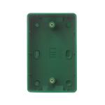 PB70G Green Plastic Backbox 115*70*30mm