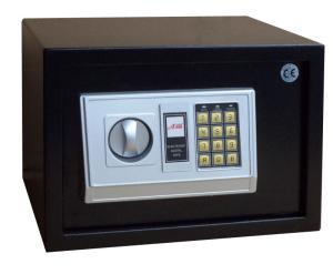 Quality Keep Your Belongings Safe at Home Black Electronic Safe Deposit Box with 273mm Depth wholesale