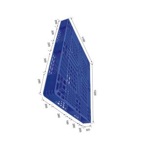 Quality 1320X1150 Plastic Export Pallets HDPE Warehouse 1200Kg Dynamic wholesale