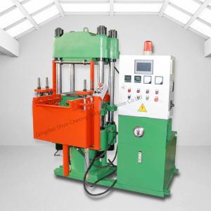 Quality Hydraulic 4 Column Plate Vulcanizing Press / Rubber Oil Seal Making Machine wholesale