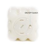 LED Lanterns Paraffin Wax Cube Bubble LED Candle Modern Ambiance