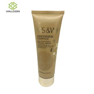 Quality Logo Design Plastic Tube Containers For Facial Wash Cleansing UV Screw Cap wholesale