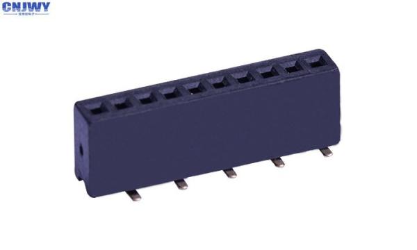 Cheap Black Insulation Heigh 4.3mm SMT Female Connector PA6T for sale