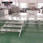 Outdoor Event Glass Stage Mobile Aluminum Assemble Portable Acrylic Stage