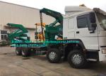 SINOTRUK XCMG 20ft Container Trailer , Freight Handling Equipment Remote Control