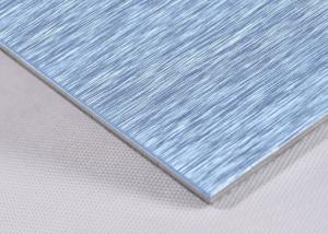 Quality Anti-Static Brushed Aluminum Composite Panel With 3mm Aluminium Sheet wholesale