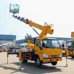 27m hydraulic Telescopic lift platform truck aerial working platform truck price