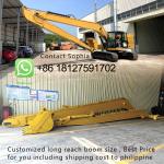 1050KG ZX350 Excavator Long Front with 600 Mm Track Shoe Width
