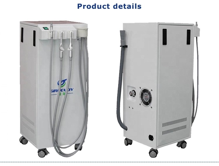 450W Power Dental Vacuum Suction Unit With Strong Saliva Ejector 50dB Noise