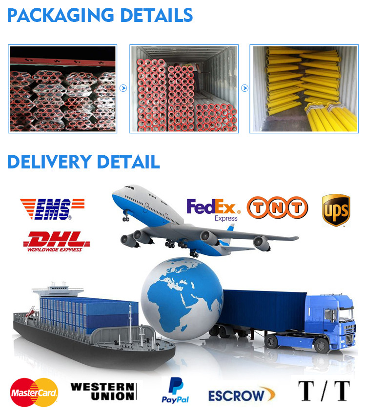 Casting Steel ST52 Concrete Pump Spare Parts Twin Wall Pipe DN125 DN150 DN175