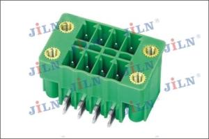 Quality 3.50mm Pitch Tin Plated Terminal Block Connector JL15EDGKNM AC1500V PA66 wholesale