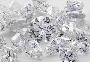 Quality High End Man Made White Diamonds , Artificially Made Diamonds VVS/VS/SI Clarity wholesale