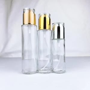Quality Clear Lotion Bottle Cream Bottle Cosmetic Set 55ml Perfume Bottles wholesale