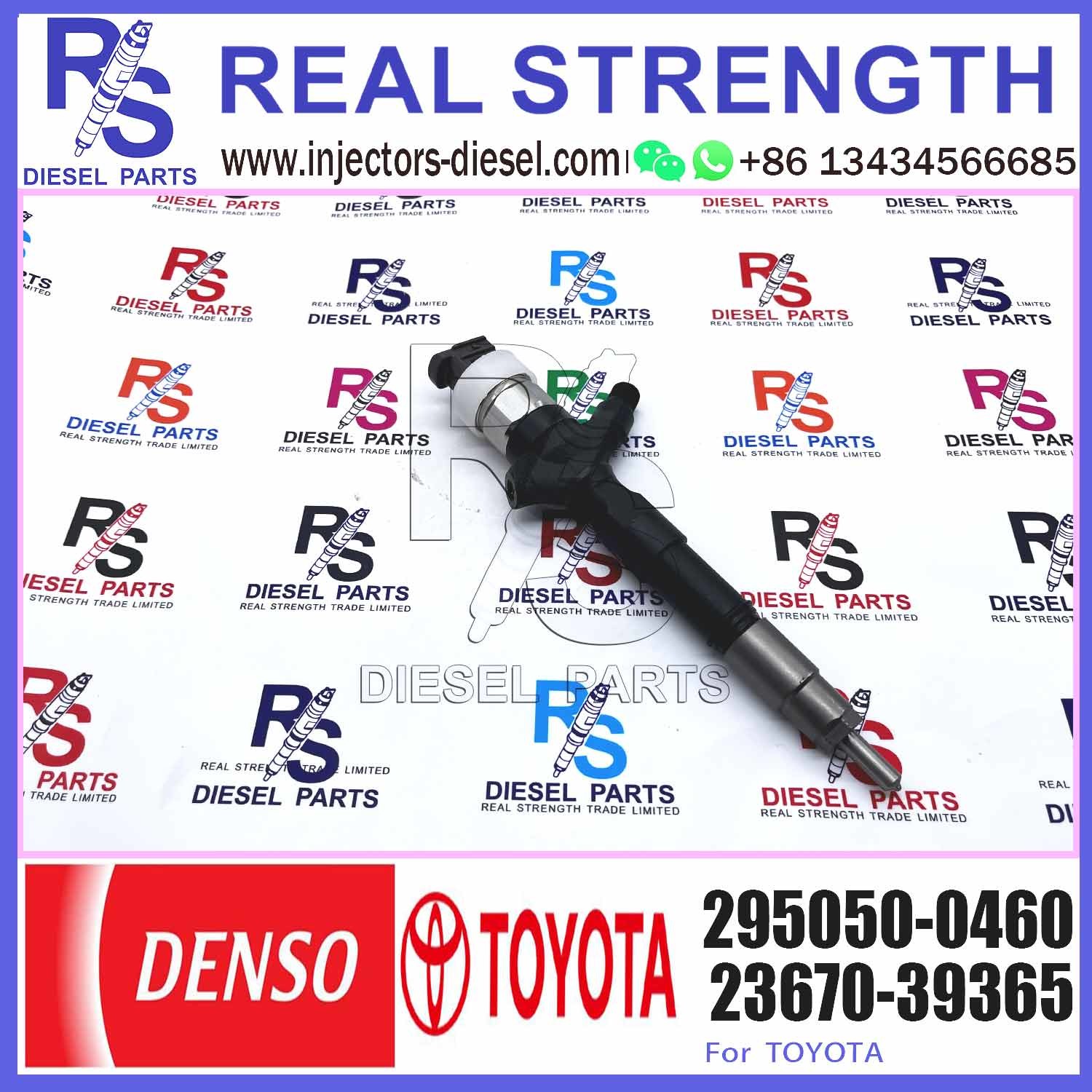 Genuine Injector Assy 295050-0460 For Common Rail Injector 23670-30400,23670-39365