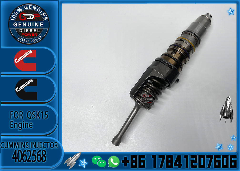 4062568 QSK15 Diesel Engine Common Rail Fuel Injector 4914537 3973059 3975929 4010642 4026222 4061851