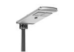 Energy Saving All In One Solar Led Street Light Aluminum Housing IP65 30W 170lm