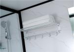 Shower Cabins White Acrylic ABS Tray2000*1160*2150mm black aluminium front open