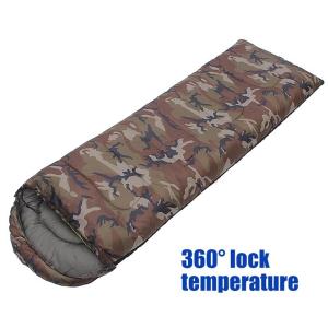 Quality Single Person Camping And Hiking Gear 210CM Camouflage Sleeping Bag wholesale