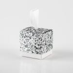 Gold Silver Glitter Gift Box Wholesale Glitter Surprise Box with Ribbon
